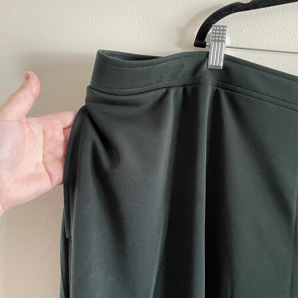 Susan Graver Women 4X Evergreen Milano Knit Pull-On Slim Leg Ankle Pants NWOT - Picture 5 of 10